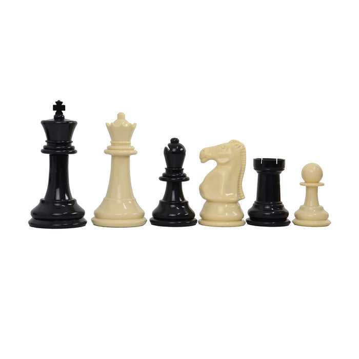 2-in-1 Garden Chess & Checkers Set | 20cm King