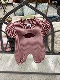 Creative Knitwear| Striped Bubble Romper