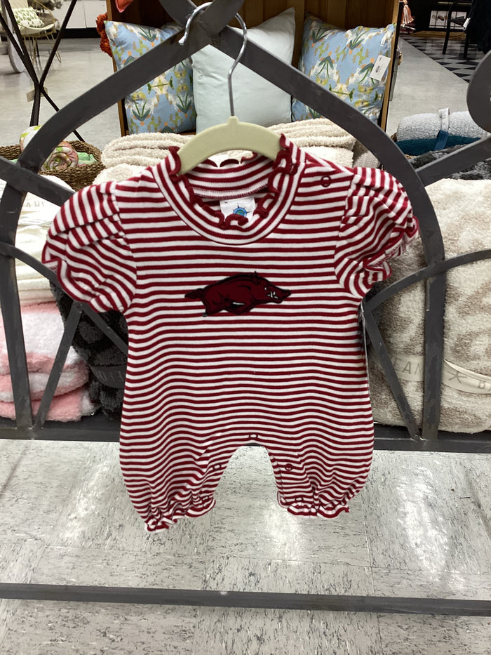 Creative Knitwear| Striped Bubble Romper