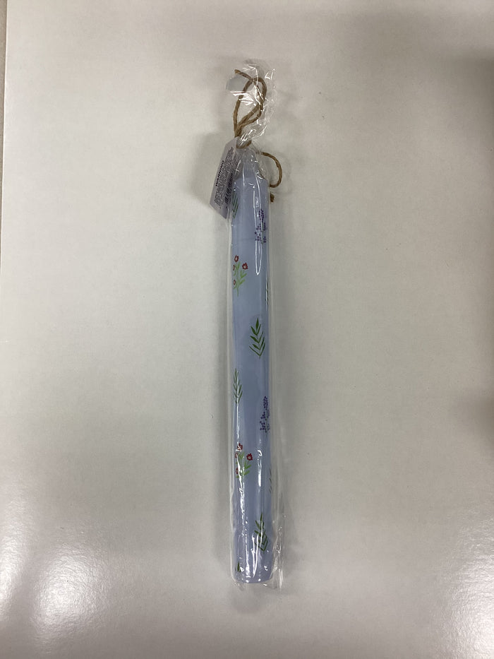 One Hundred 80 Degrees | Floral Taper Candle Assorted Designs