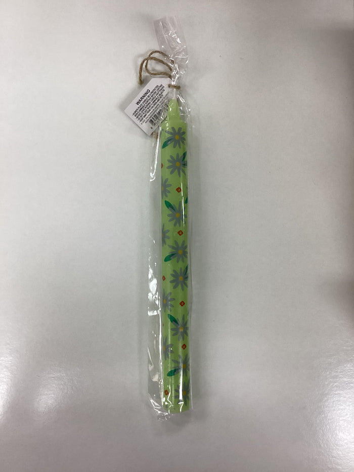 One Hundred 80 Degrees | Floral Taper Candle Assorted Designs