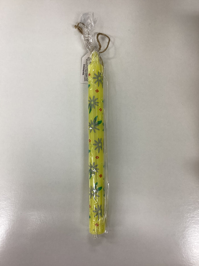 One Hundred 80 Degrees | Floral Taper Candle Assorted Designs