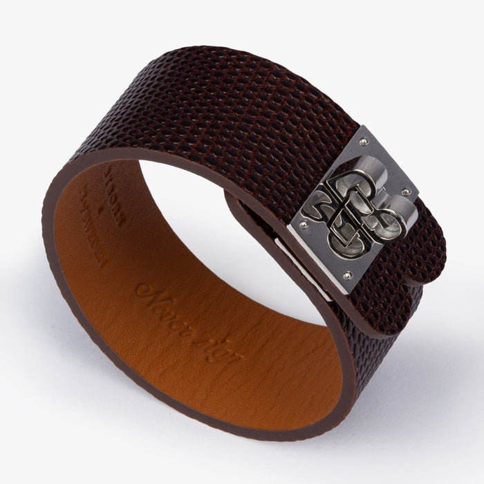 Aada | Brown Leather Bracelet