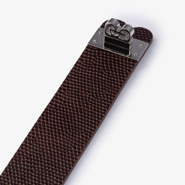 Aada | Brown Leather Bracelet