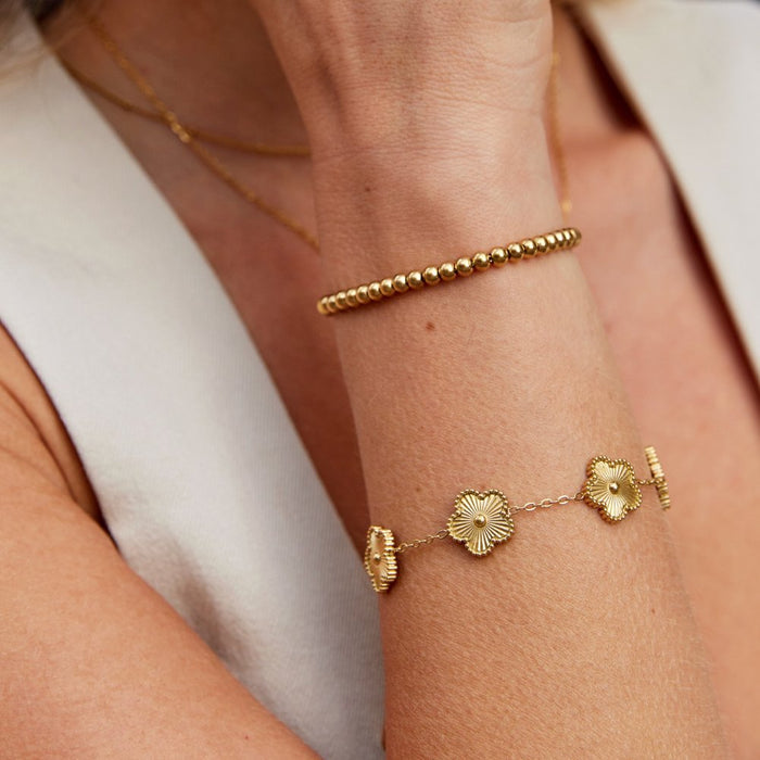 Adéla | Gold-Plated Bracelet with Pearls Nila