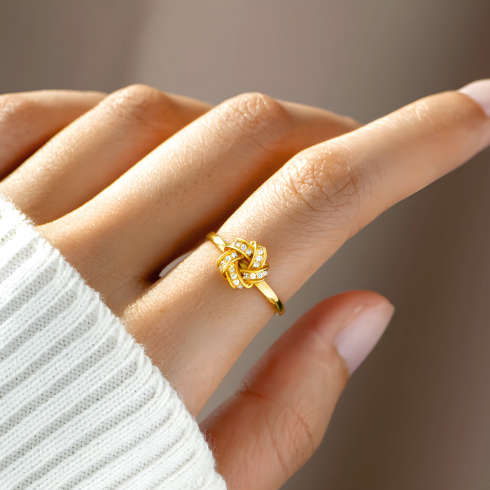 Adela | Gold-Plated Flower Ring