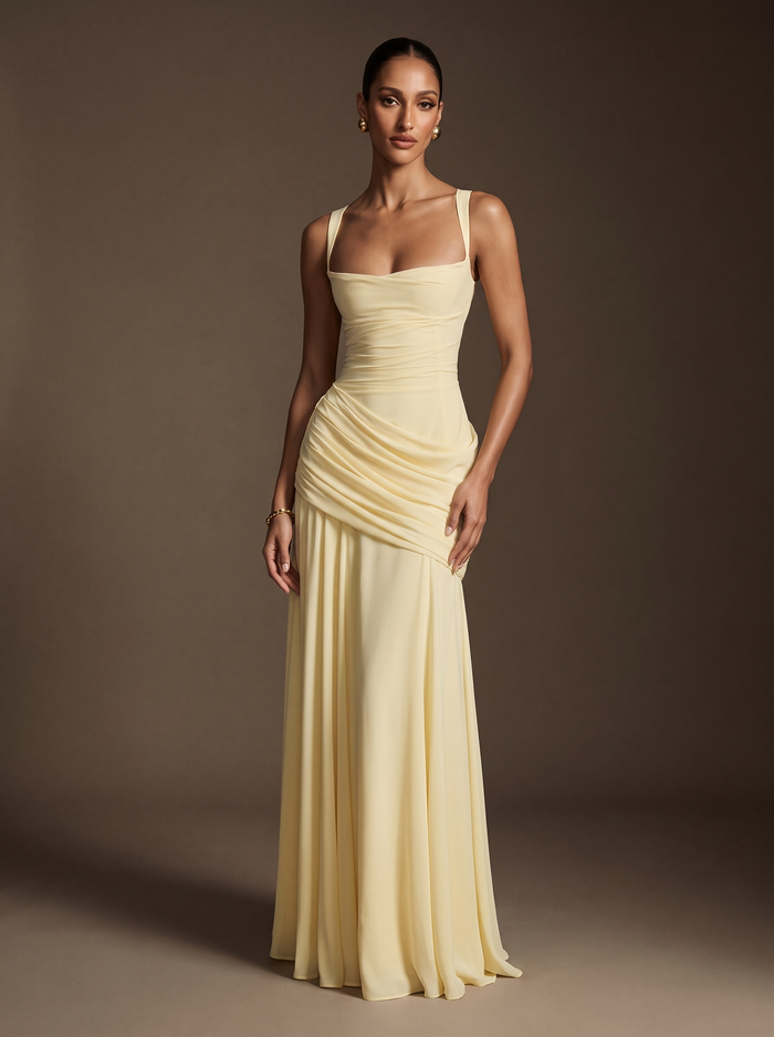 Adriana maxi-line dress — EMMA, gala studio
