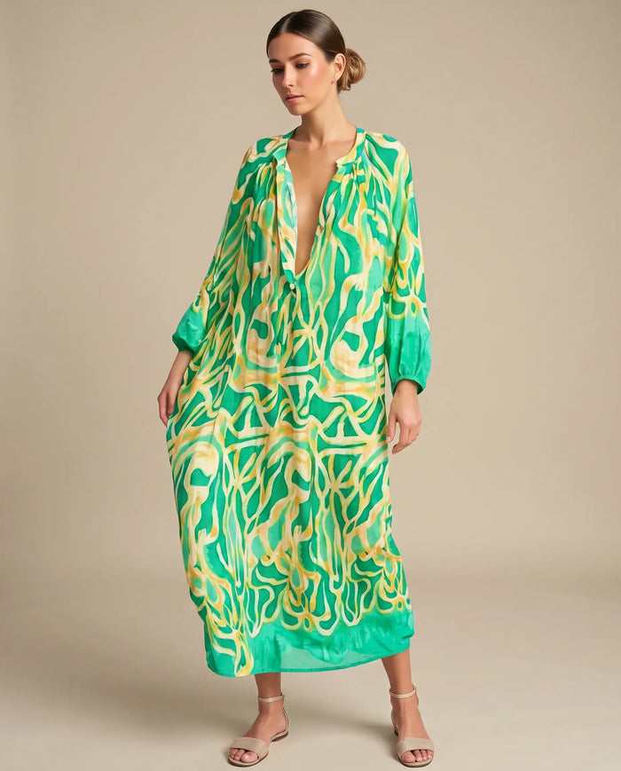 Alba Kaftan Maxi Dress editorial