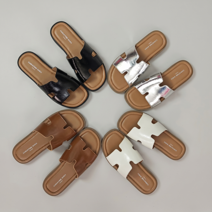 Alba | Sandals Flat Slip-on