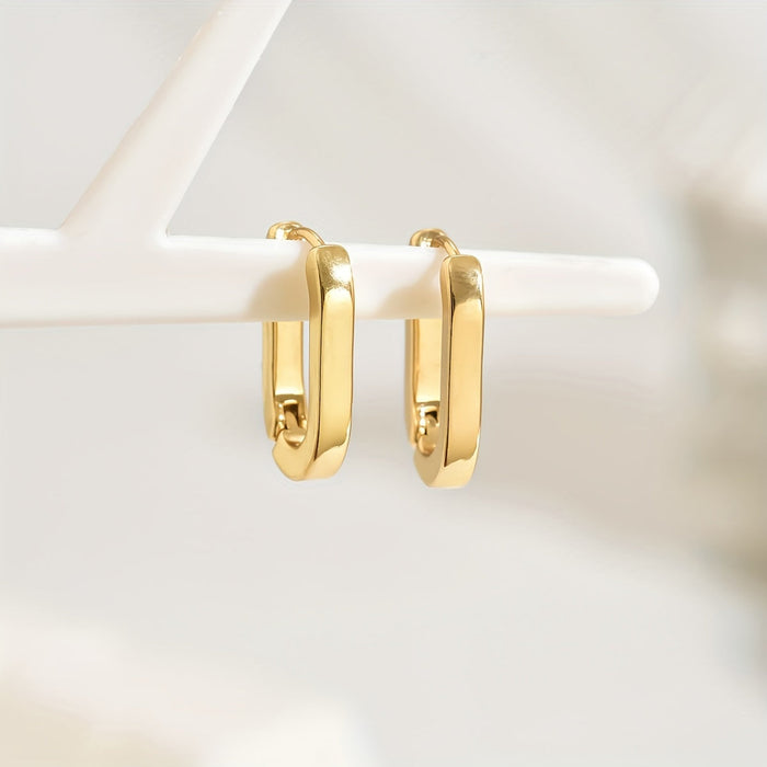 Alena | Elegant Geometric Hoops