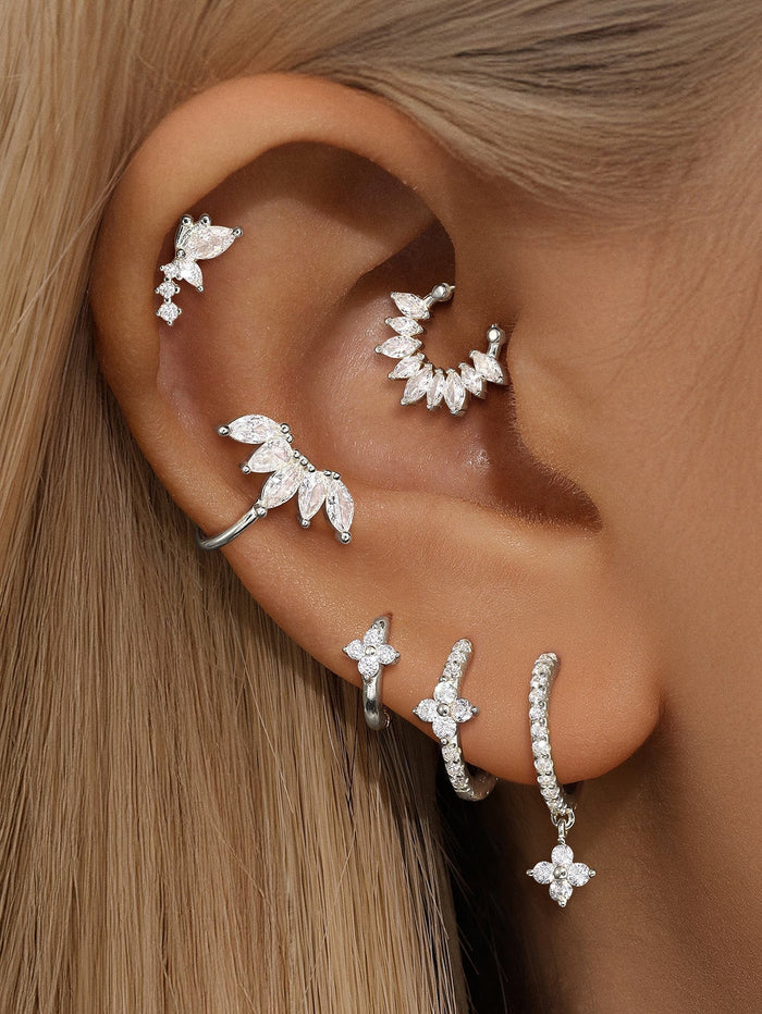Alena | Gold-Plated Subtle Elegance Delicate Earrings