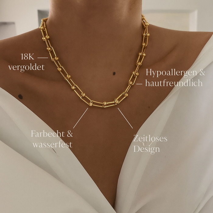 Alexandra | Gold-Plated Exclusive Necklace