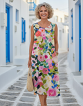 Amalia | Floral Midi Dress