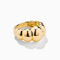 Amelia | Gold-Plated Shell Ring