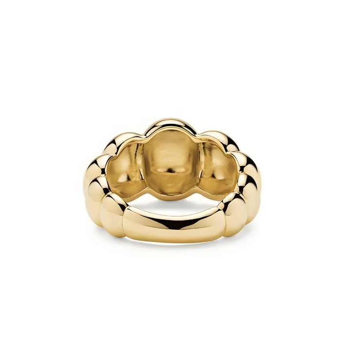 Amelia | Gold-Plated Shell Ring