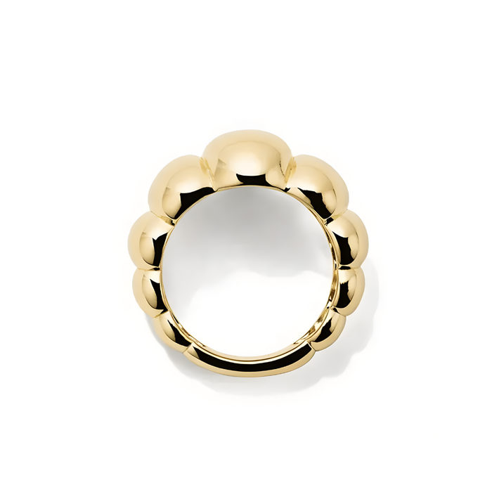 Amelia | Gold-Plated Shell Ring