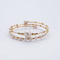 Amélie | Gold-Plated Pearls Delicate Rings