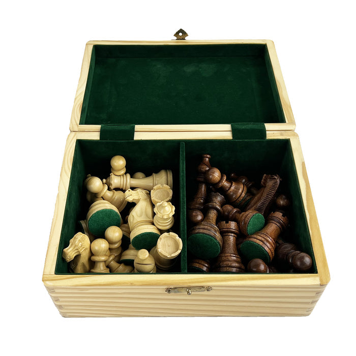 AMERICAN STAUNTON | Walnut & Maple with notation board (large)
