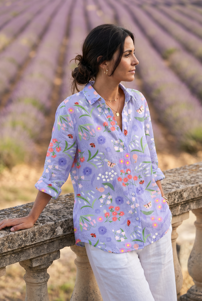 Ana | Blouse Floral Lightweight Garden