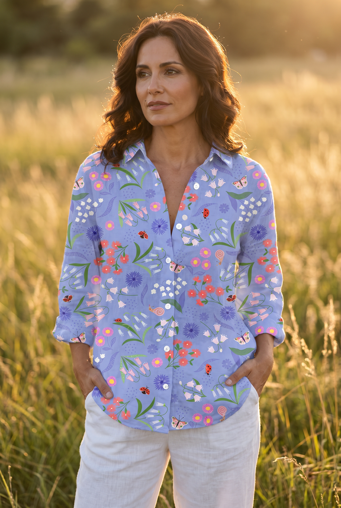 Ana | Blouse Floral Lightweight Garden
