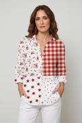 Ana | Blouse with Print Country
