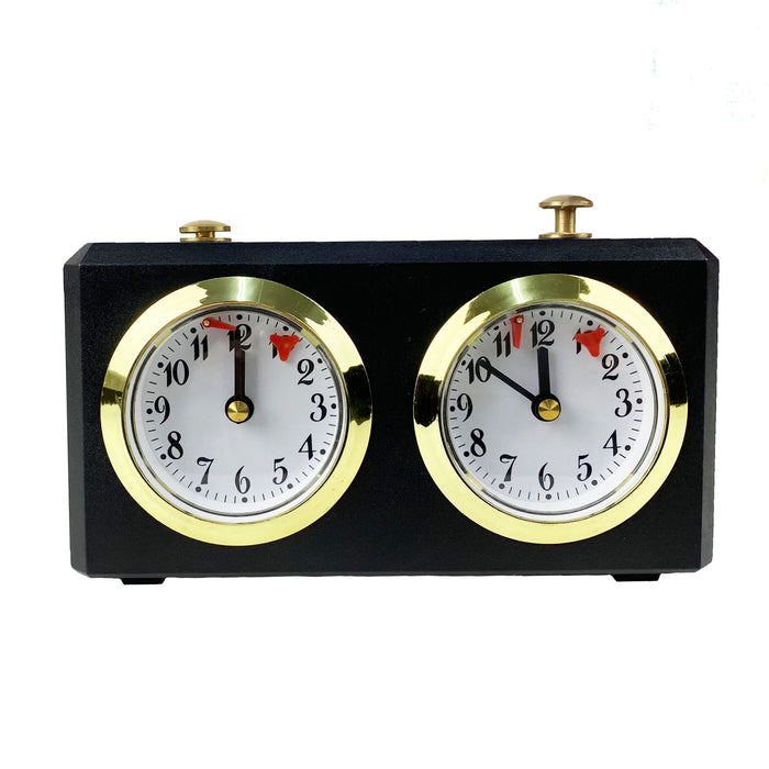 Analog chess clock