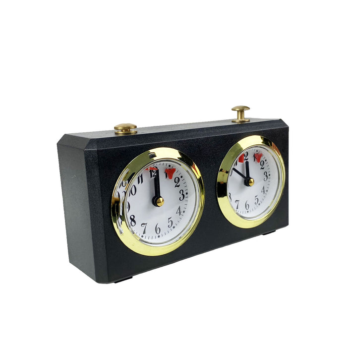 Analog chess clock