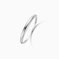Anastasia | Silver Ring with Narrow Shaped Dome