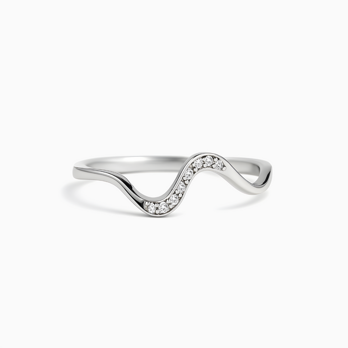 Anastasia | Wave Silver Ring