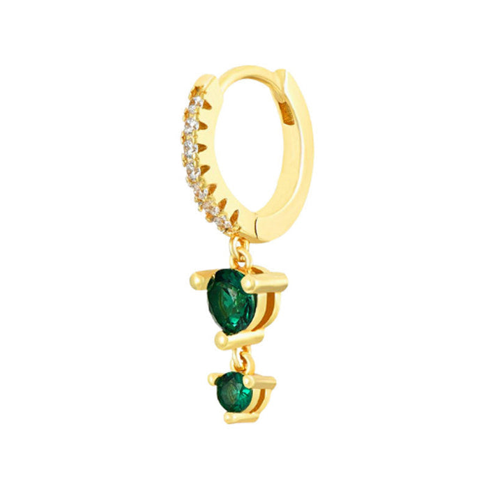 Anja | Gold-Plated Earrings with Delicate Edge