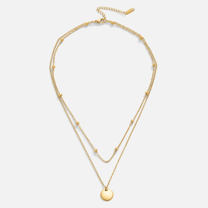 Annalena | Gold-Plated Double Chain Pendant