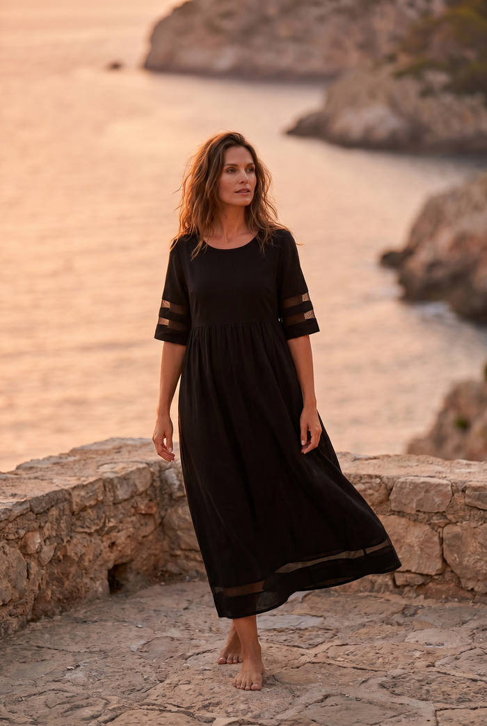 Anneliese | Silhouette Flattering Maxi Dress