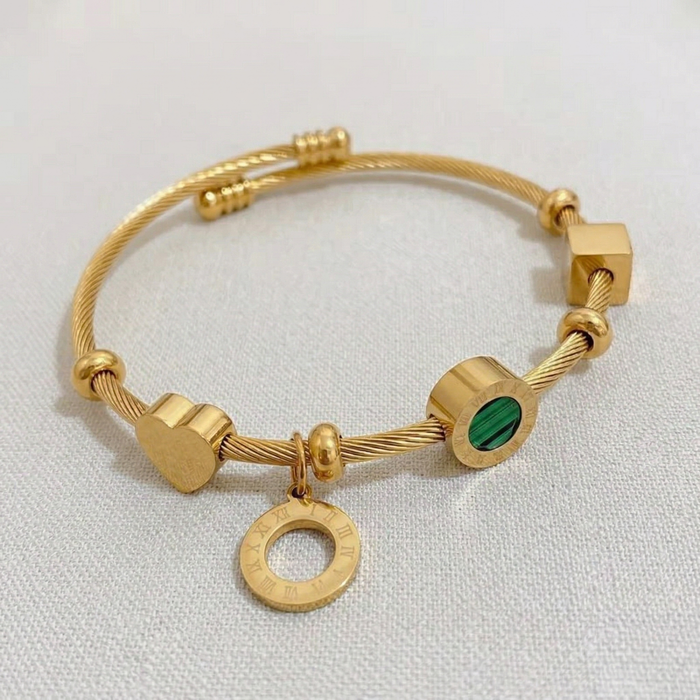 Annika | Gold-Plated Bracelet with Delicate Links