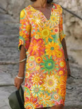 Anouk | Floral Vibrant Maxi Dress