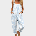 Ansa – Printed Wide-Leg Jumpsuit