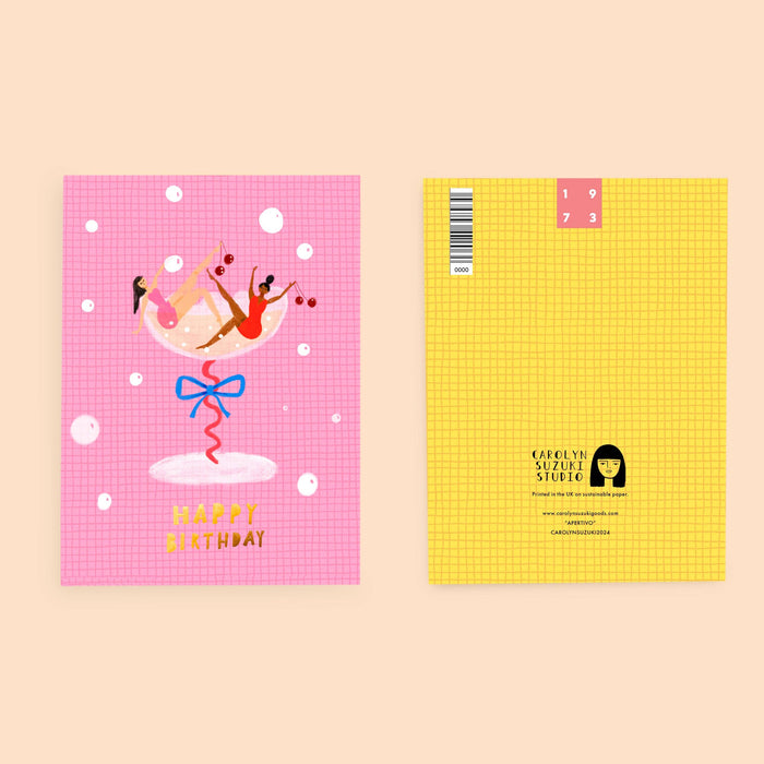 Aperitivo Birthday Card