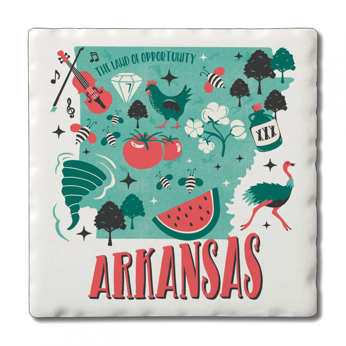 Arkansas stone Coasters