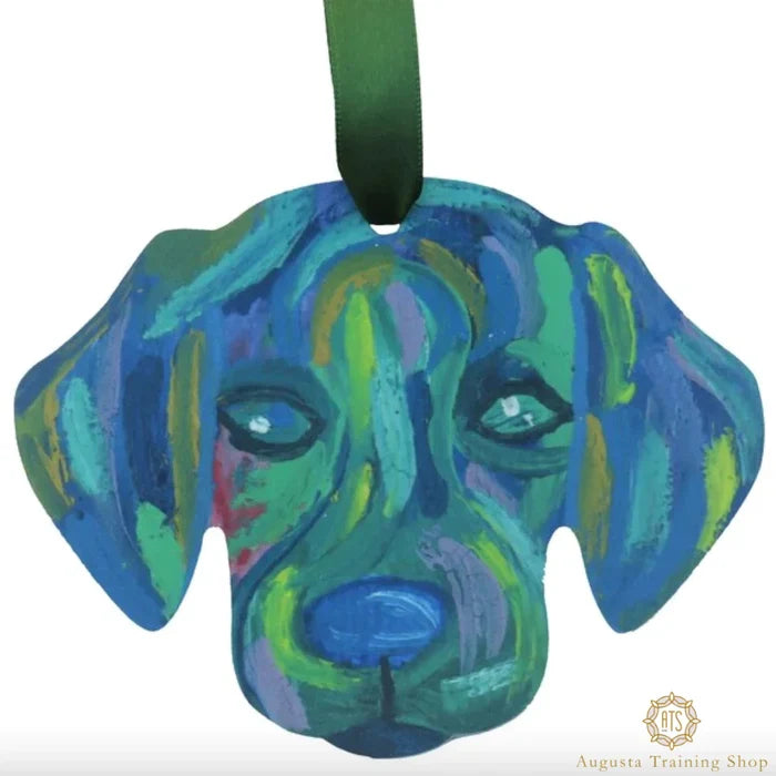 Augusta Handmade Blue Lab Ornament