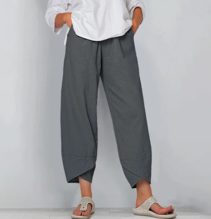 Auli - Cotton-Blend Everyday Trousers