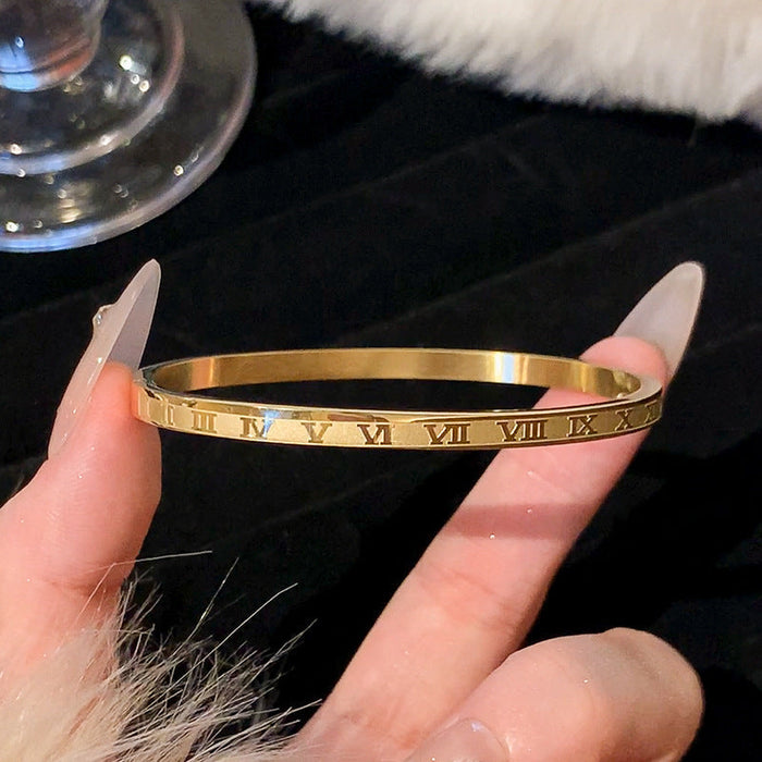 Aurelie | Gold-Plated White Spadaro Bracelet