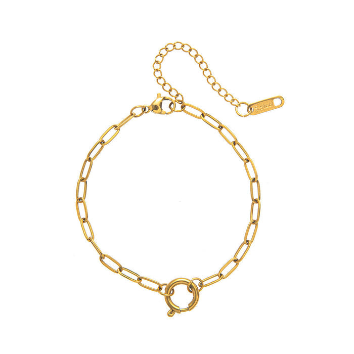 Aurora | Gold-Tone Pendant of Your Choice Bracelet
