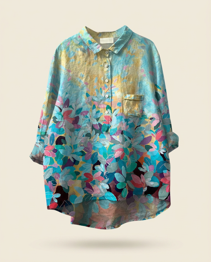 Aurore | Linen Elegant Summer Blouse