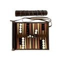 Backgammon | Leather Roll-Up | 30cm