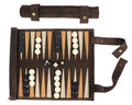 Backgammon | Leather Roll-Up | 38cm