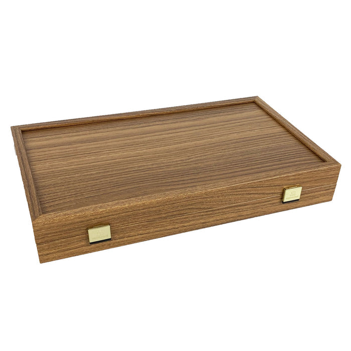 Backgammon | Walnut Replica | Black & Oak Points | 48 x 25cm | TXL1KK