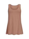 Bamboo A-Line Singlet - Toffee