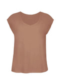 Bamboo Boxy T-Shirt - Toffee