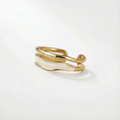 Beatrix | Gold-Plated Simple Silhouette Ring