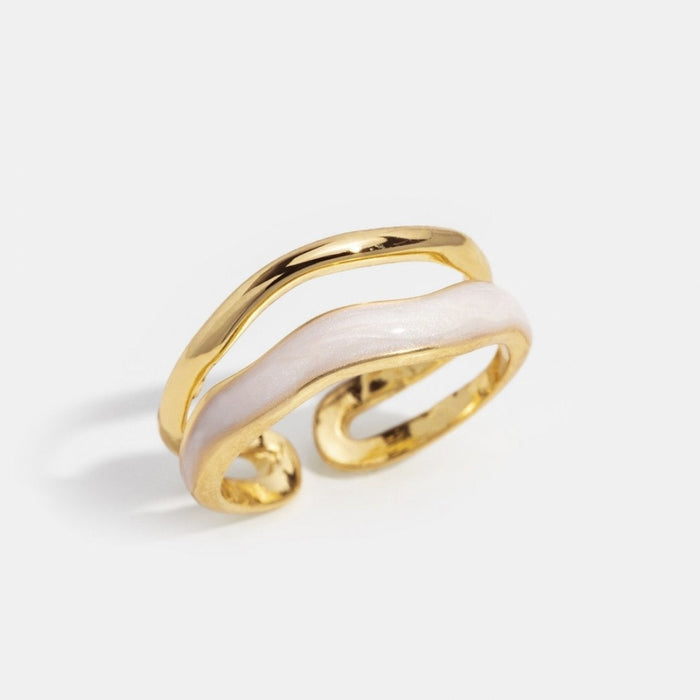 Beatrix | Gold-Plated Simple Silhouette Ring