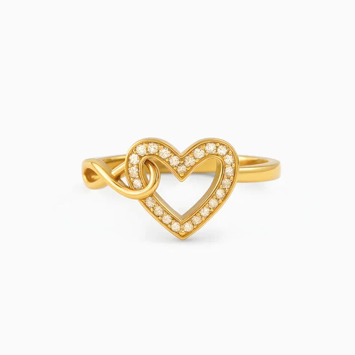 Beatriz | Gold-Plated Love Ring